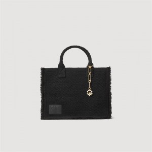 Sandro Kasbah tweed bag Black | SN-SDO64902