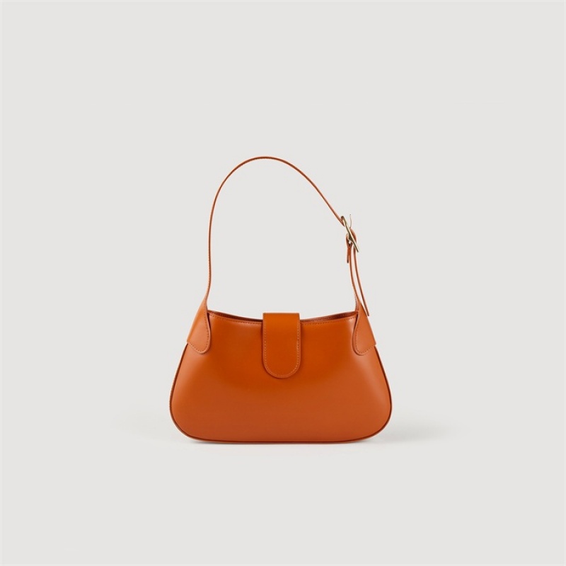 Sandro Baguette bag Caramel | SN-SDO64891